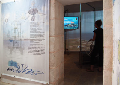 Scénographie dans le phare de L’Île de Batz (2016-2017)
