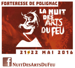 Logo de la Nuit des Arts du Feu 2016